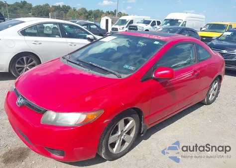 2006 Honda Civic Ex from USA, damaged, VIN 2HGFG12876H581615